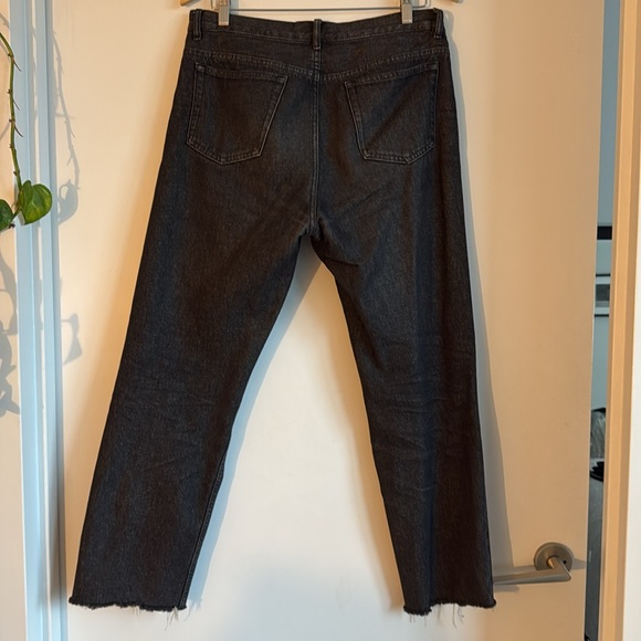 A.P.C. Rudie Raw Hem Jean in Washed Black - 31 Waist x 27.5” Inseam - Picture 6 of 9